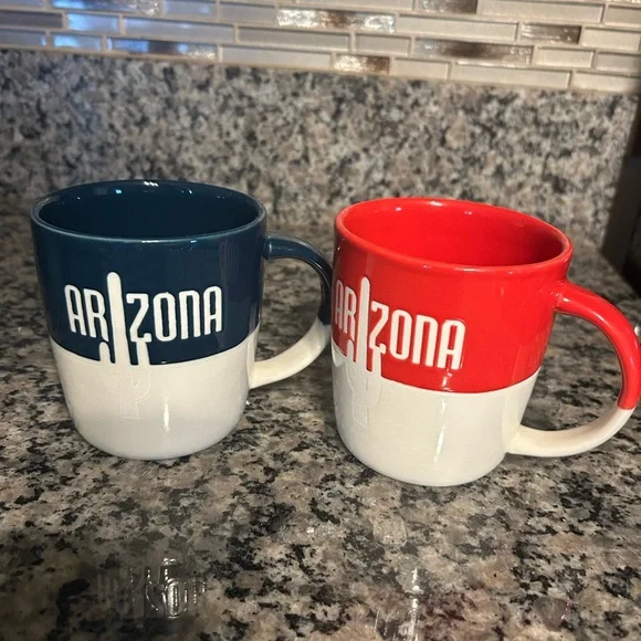 2 x Arizona coffee mugs - Picture 2 of 2